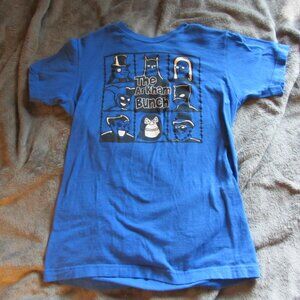 RIPT apparel size small blue t-shirt batman the arkham bunch villains (CL61)